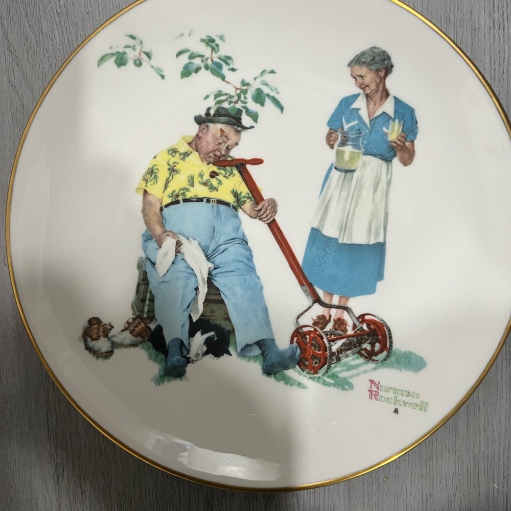 Gorham Collector Plate - The Tender Years